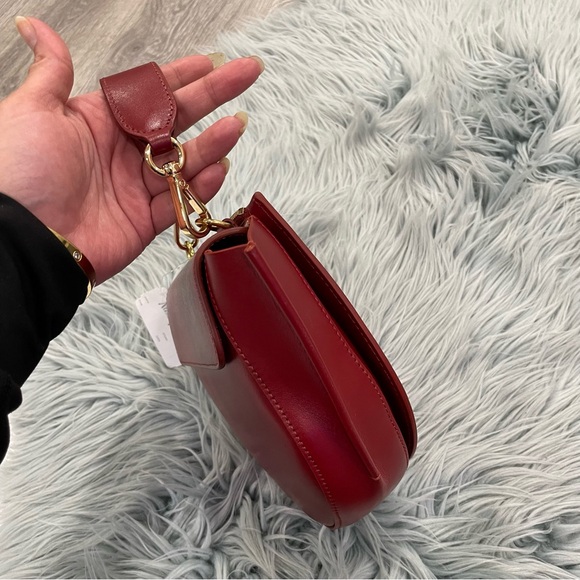 NWT WANDLER hortensia crossbody handbag in brick - mini - Picture 5 of 16